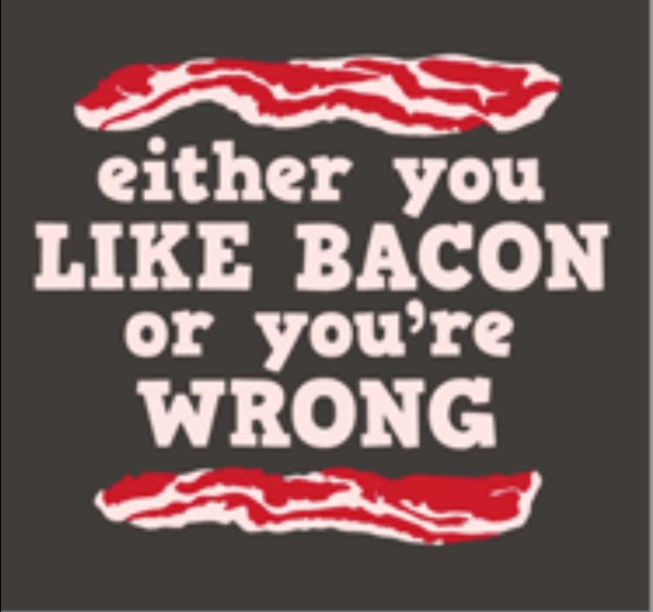 Bacon Wrong copy