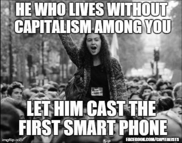 Capitalism Smart phone copy
