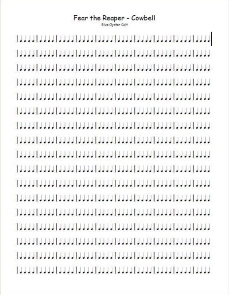 More Cowbell copy