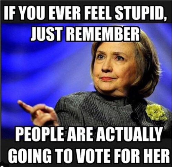 Stupid Hillary copy