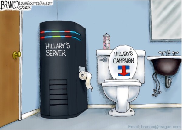 Hillary's server copy