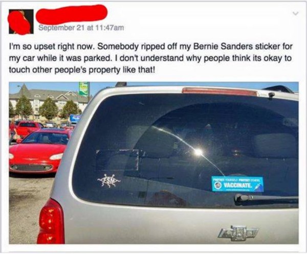 Sanders Sticker Irony copy