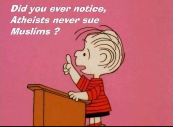 Atheists Don't Sue Muslims copy