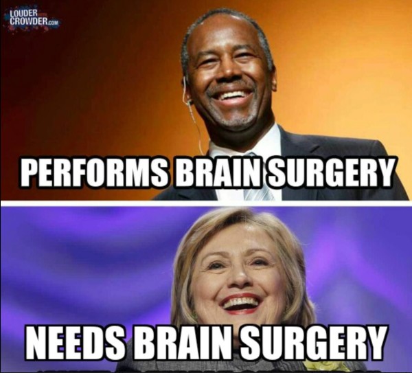 Carson v Hillary copy