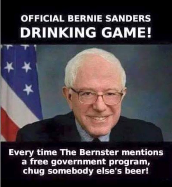 Sanders Drinking Game copy