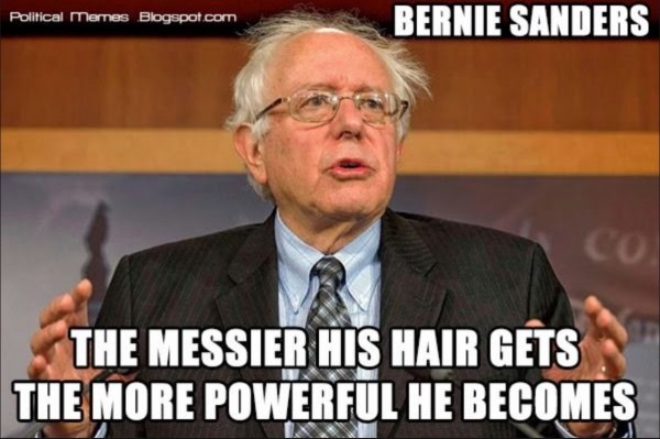 Sanders hair copy