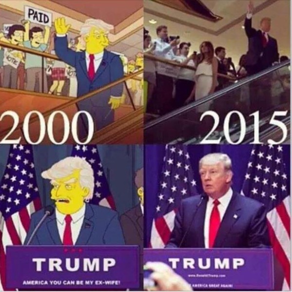 Life imitates The Simpsons