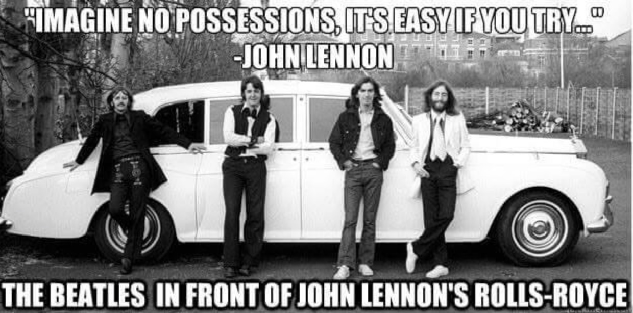 Lennon's Rolls Royce copy
