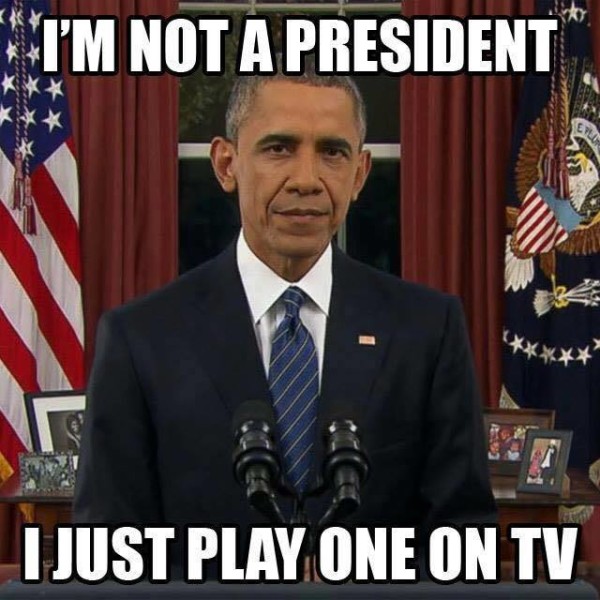 Obama Not a President
