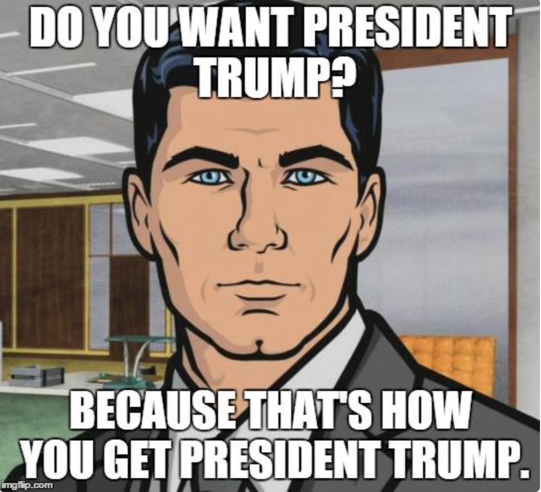 President Trump copy