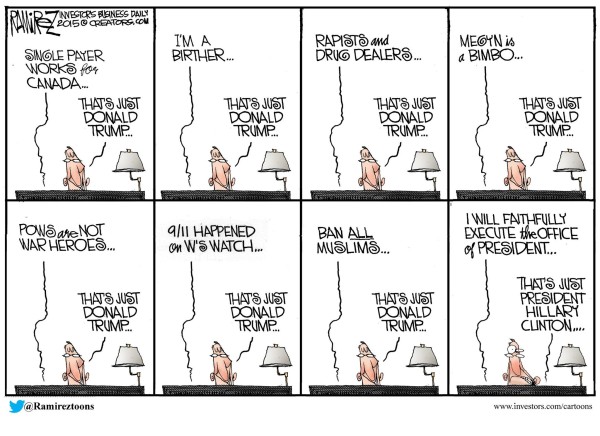 Trump to Hillary