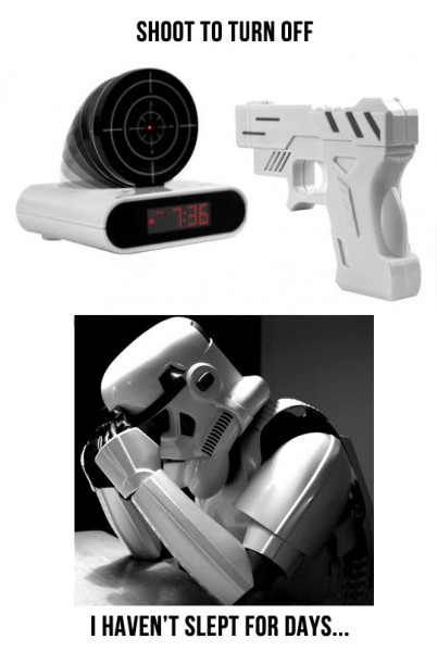 Trooper Clock Shot