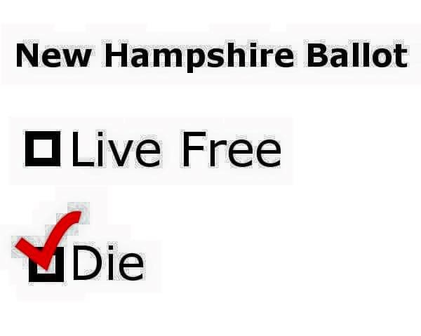 NH Live free Die