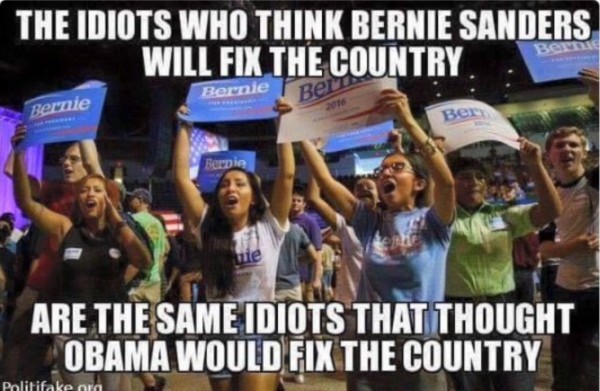 Sanders Idiots