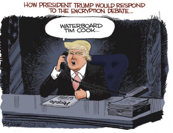 trump Waterboards Cook