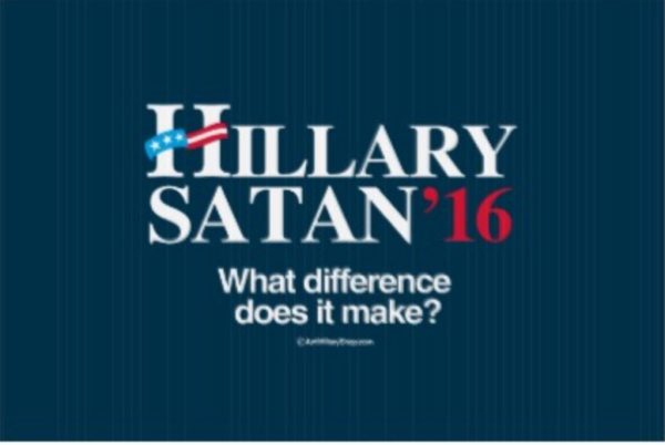 Hillary Satan copy