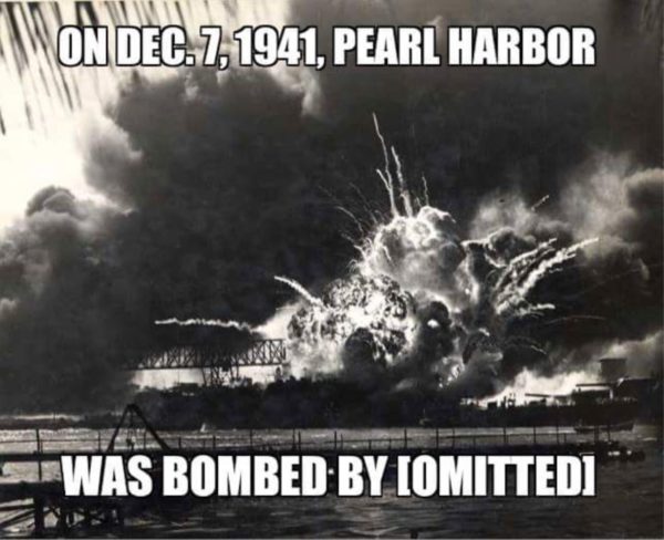 Pearl Harbor Omitted copy