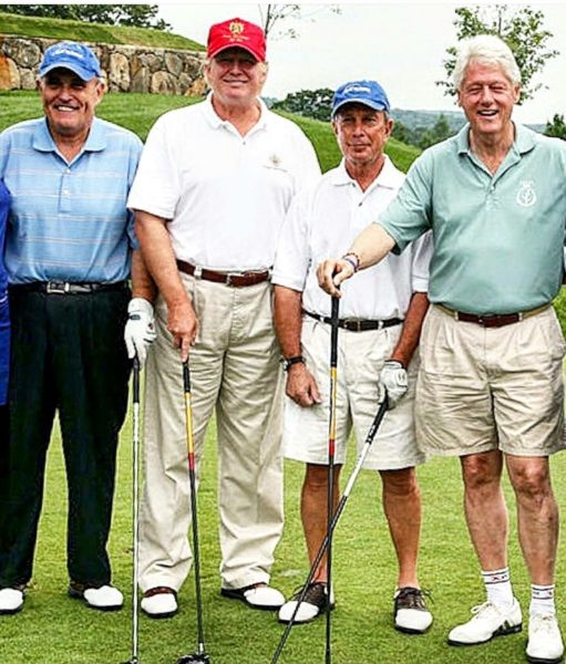 Doubt this foursome will tee off any time soon.