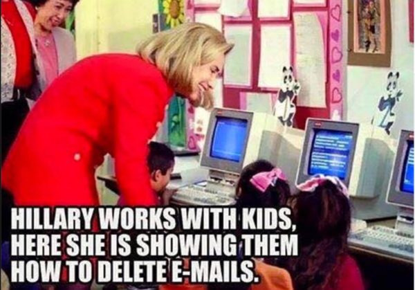 Hillary delete copy