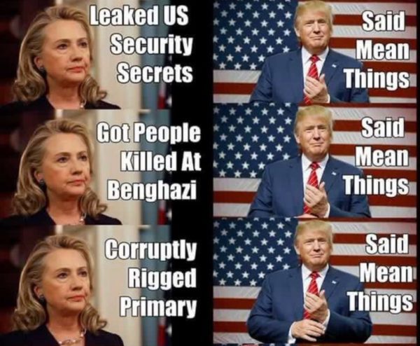 Ttrump v Hillary copy