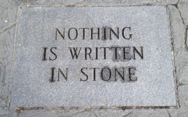 Written in Stone copy