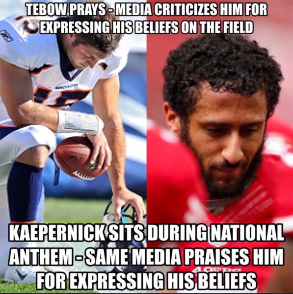 Tebow v Kaepernick copy