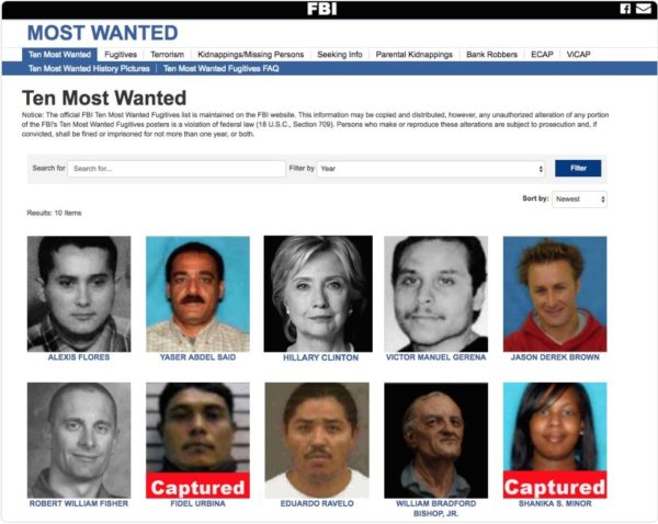 10-most-wanted