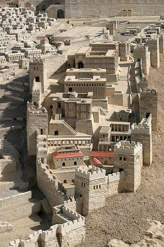 An imagination of the ancient City of David
