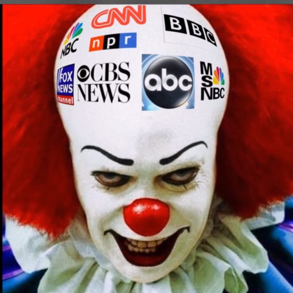 Creepy Media Clown