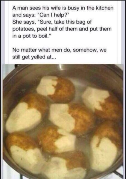 Men Potatosd
