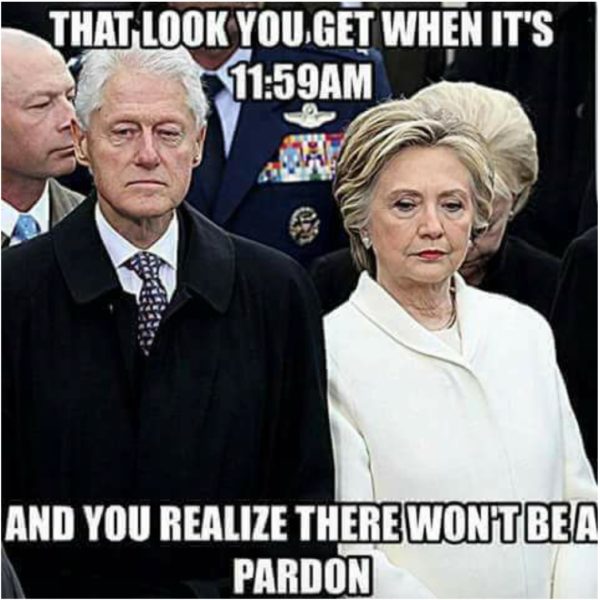No Clinton Pardon