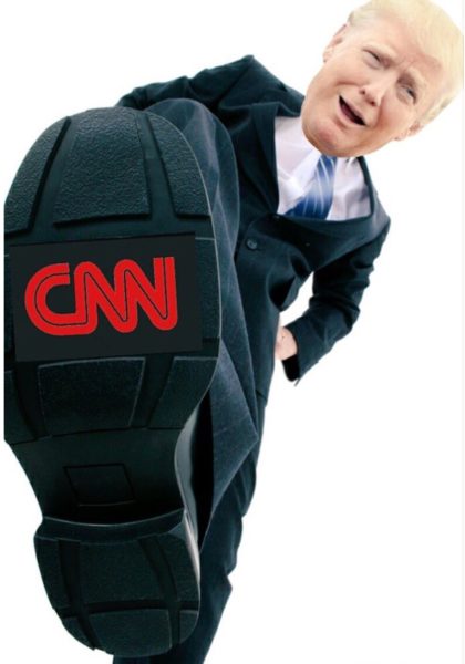 Trump Stomps CNN