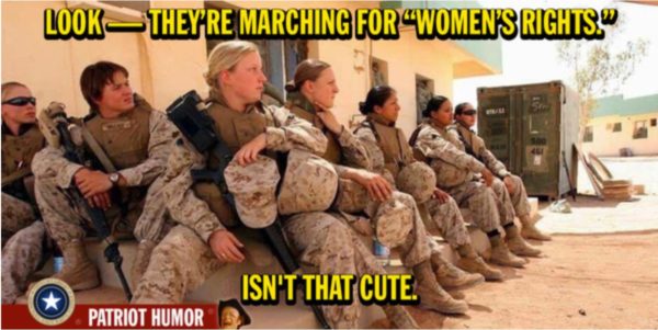 Marching Women