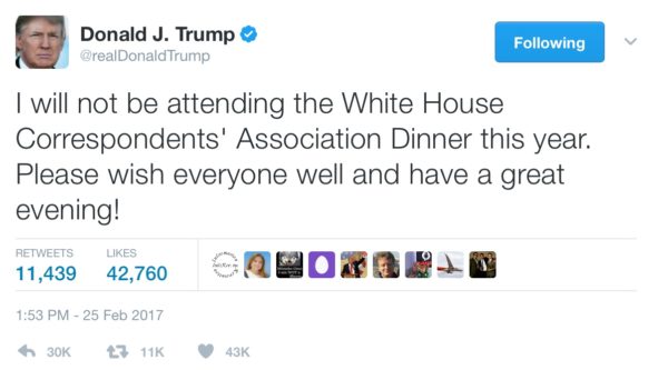 Trump WHCD