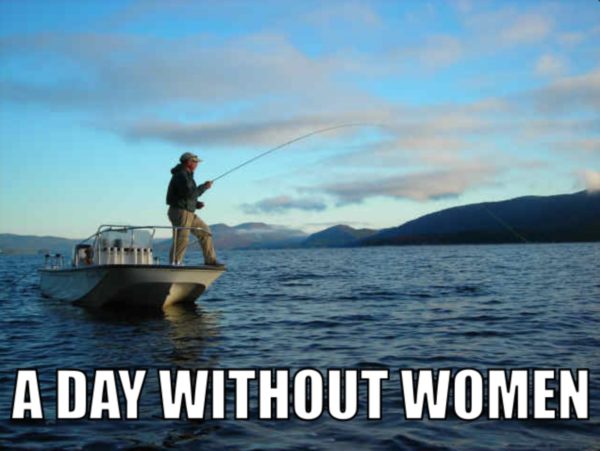 Fishing without women