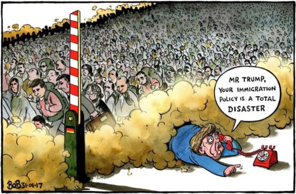 Merkel to Trump