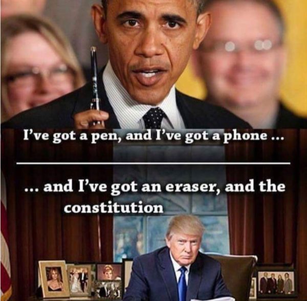 Trump v Obama 2