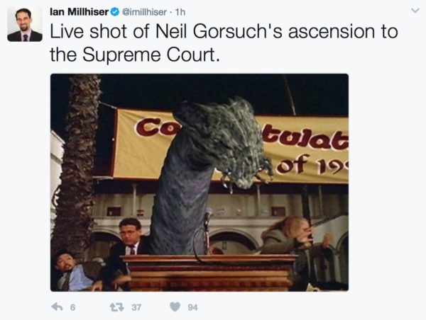 Gorsuch rises