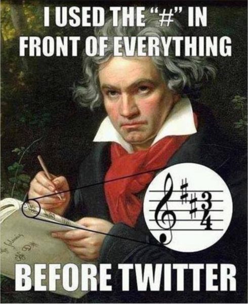 Mozart Hashtag