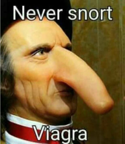 Snort Viagra