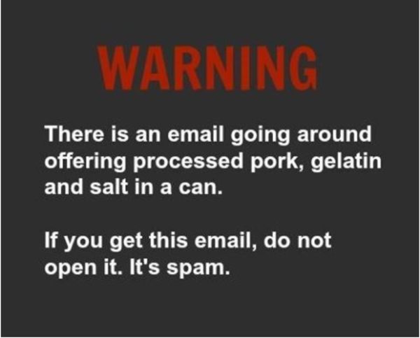 Spam Warning