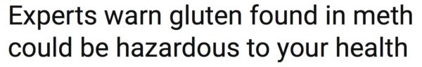 Gluten Meth